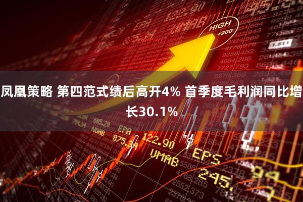 凤凰策略 第四范式绩后高开4% 首季度毛利润同比增长30.1%