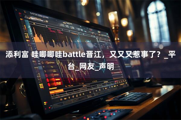 添利富 哇唧唧哇battle晋江，又又又惹事了？_平台_网友_声明