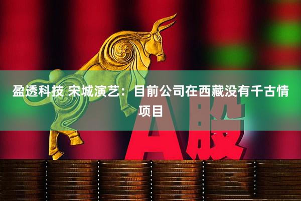 盈透科技 宋城演艺：目前公司在西藏没有千古情项目